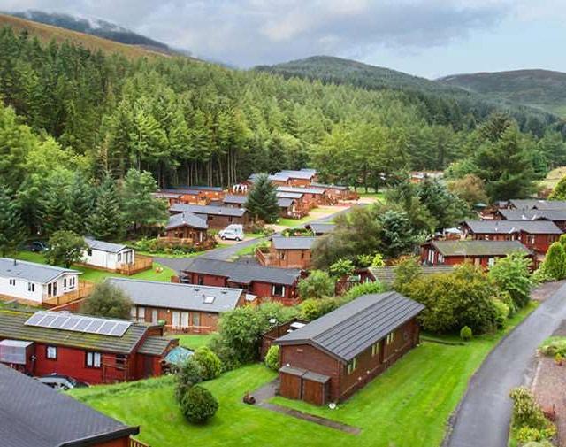 Corrie Lodge, Glendevon Esterno foto