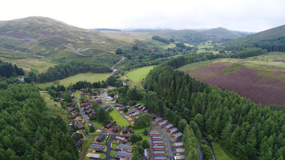 Corrie Lodge, Glendevon Esterno foto